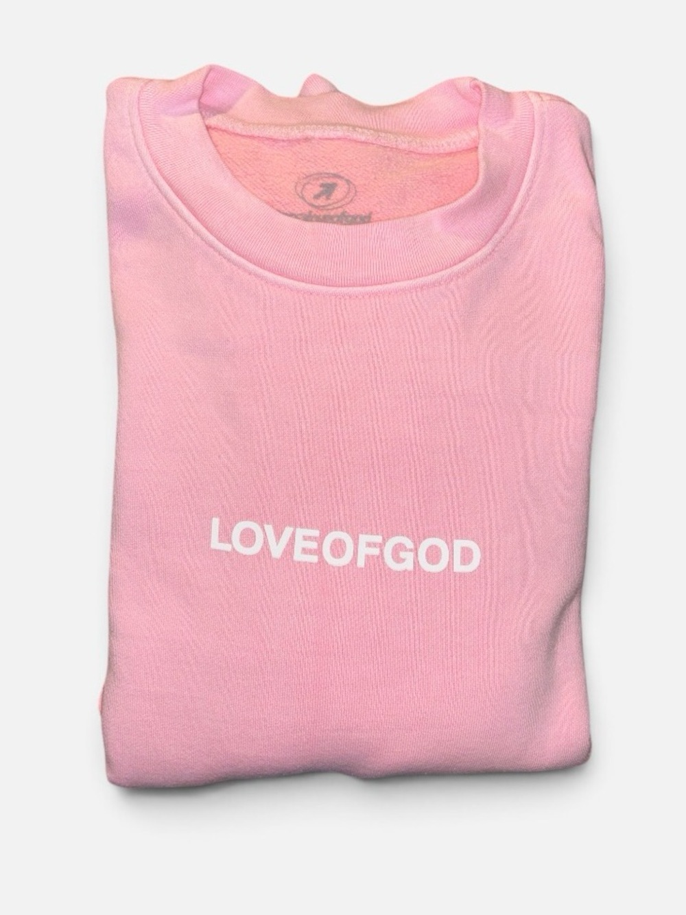 JESUS LOVES YOU ESSENTIAL SWEATSHIRT by TENA LoveOfGod NWT Unisex L - Picture 8 of 10